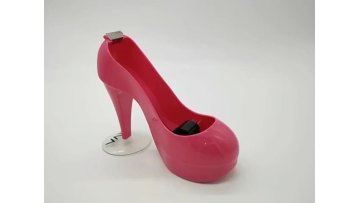 Fashion High-heeled Shoes Shape Plastic Tape Dispenser1