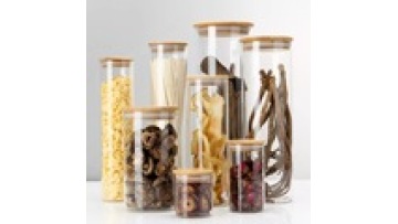 500ml/750ml/1000ml/1500ml/1800ml/2000ml/2100ml/3000ml High Quality Glass Material Food Storage Jar In Stock1