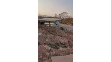 On-site installation video of the solar inverter