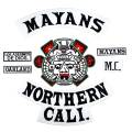 MAYANS NORTHERN CALI backing Embroidered Sewing Label punk biker Patches Clothes Stickers Apparel Accessories Badge