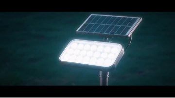 Adjustable Focus Solar Stake Light