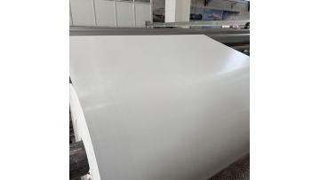 Livite 0.6mm gray PVC durable coated fabric for water pool materials is in production.