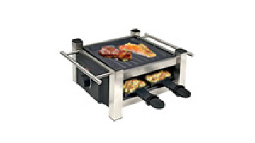 Commercial Korean Steak Smokeless Indoor Electric BBQ Grill with Carbon Steel Griddle1