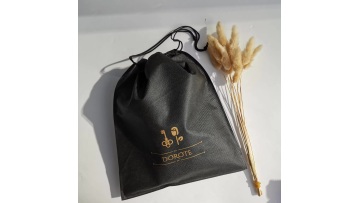 non woven fabric drawstring bags for shoe