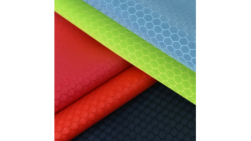 football grid oxford fabric