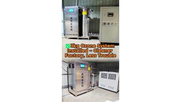 3kg Industrial Ozone System – Food plant Installation Case Study