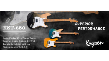 KAYSEN KST650 electric guitar PROFESSIONAL