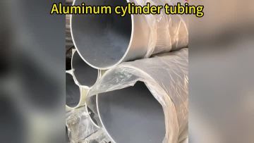 Aluminum cylinder tubing