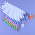 20 Pcs/Set Nail Brushes Design Set Dotting Painting Drawing Nail Art Nail Tools Polish Brush Pen