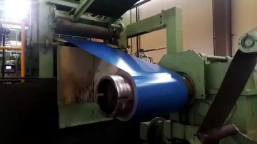 Color coating roll