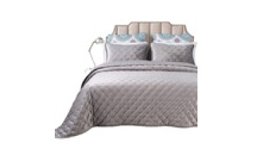 Fashion Soft Classic Bedspread Winter Luxury Velvet Bedspread Quilt Set1