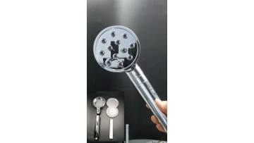 Double-sided 2 Functions Water Outlet High Pressure Ducha Hand Held Rain Shower Head1