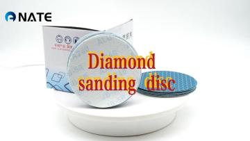 Diamond sanding discs