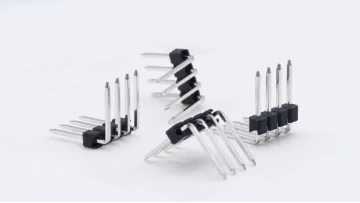 2.54mm Pitch Pin header Connector Single Row Right Angle