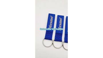 keychain rubber label
