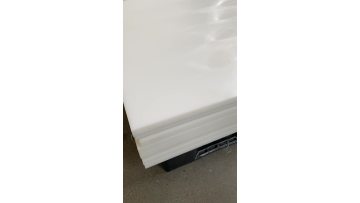 UHMWPE sheet with precision milled surface finish for industrial applications