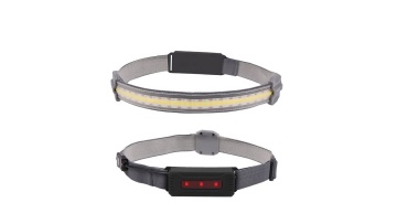 Factory Wholesale Ready To Ship Best Selling Super Lightweight Mini Easy to Carry USB Rechargeable Silicone Running Led Headlamp1