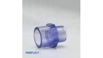 Clear PVC Male Adapter