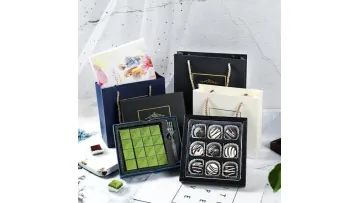 Small Chocolate Gift Box Printed Custom Logo Cardboard Paper Food Grade Packaging Box for Christmassandwich Cake Chocolate Pizza Perfume Makeup1