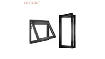 Double glass windows awning thermal break aluminum alloy jalousie windows aluminum awning glass windows1