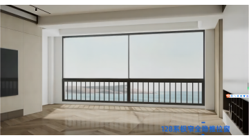 Fully concealed sliding window