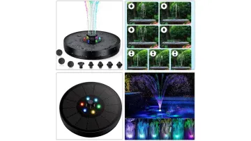 Eco-Friendly Solar-Powered Garden Fountain Pump for Tranquil Spaces1
