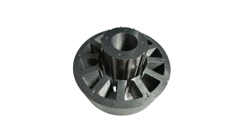 Motor stator and rotor