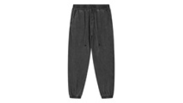 Acid Washed Hip Hop Custom Logo Men Gym Sweat Pants Men Sports Joggers Letter Graphic Sweatpants1