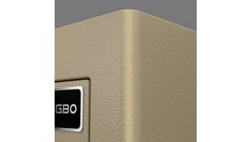 gun fireproof Safe Solid Latches Home Safe Boxes Fingerprint Lock Safe1