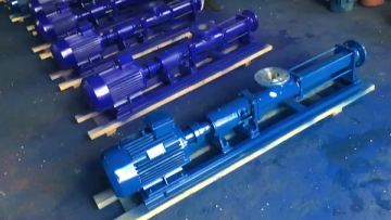 Industry Slurry Fluid Electric High Quality Single Screw Progressive Cavity Pump Oil Ce Rotary Pump 1 Year Except Wearing Parts1