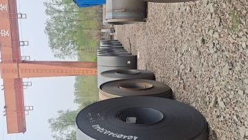 Inventory of patterned steel coils