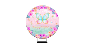 round backdrop video