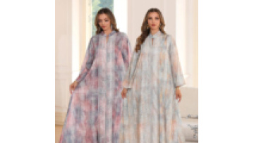 Dubai Abaya Women Muslim Dress Printed Hot Diamond Loose Maxi Dress Kaftan Arabic Party Caftan Ramadan Jalabiya Abayas1
