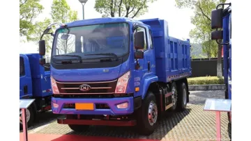 New Arrival Nanjun 4X2 4.2m 200HP 7.3cbm Diesel Dump Truck1