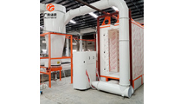 Automatic Powder Coating Equipment Booth Sandwich Cyclone Electrostatic Spraying System1