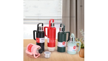 Portable large capacity thermos cup