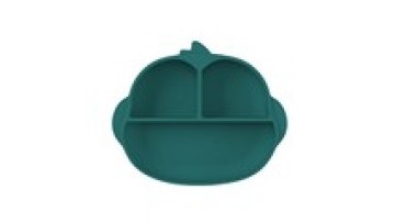 Lead-free bisphenol a lion-shaped silicon absorbent infant dispensing plate food feeding bowl for toddlers1