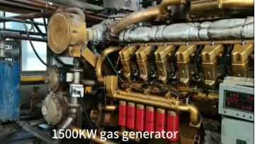 1500kw gas generator set