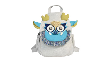 B395-cartoon Owl backpack