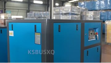 50HP fixed speed compressor blue