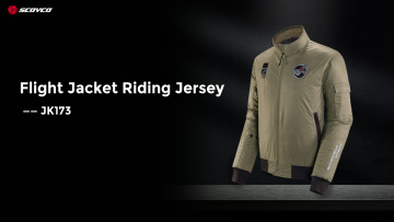 Flight Jacket Riding Jersey -  JK173