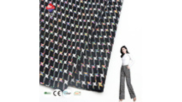 Wholesale Cheap Price 83%polyester 14%viscose 3%spandex 290gsm Stretch Knit Fabric for Lady Pant1