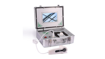 Intelligence hair and scalp magnifier diagnosis analyzer machine with skin analysis system1