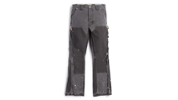 Vintage Mens Flare Pants 100 Cotton Distressed Carpenter Stacked Jeans Men OEM1