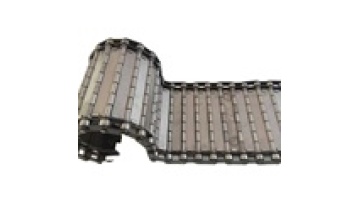 Galvanized steel chain plate conveyor hinged chain plate1