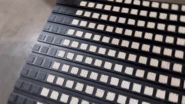 Ceramic adhesive plate detail display