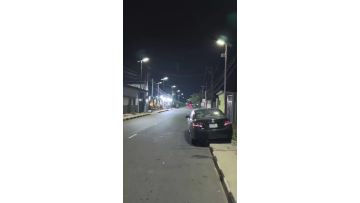 Solar Street Light 8.4m W Effect