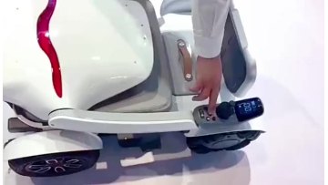 Rehabilitation Therapy Supplies Senior Folding Electric Wheelchair Disabled Intelligent Mobility Scooters1