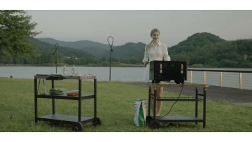 Smokeless Pellet Electric Grill - Perfect for Indoor & Outdoor BBQ