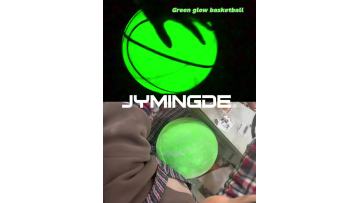 Green glow basketball